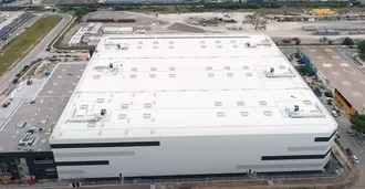 Cubierta nave Sagunto BMI Icopal