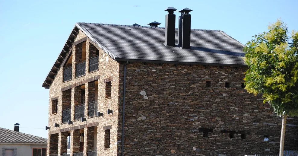 Teja hormigón Plana