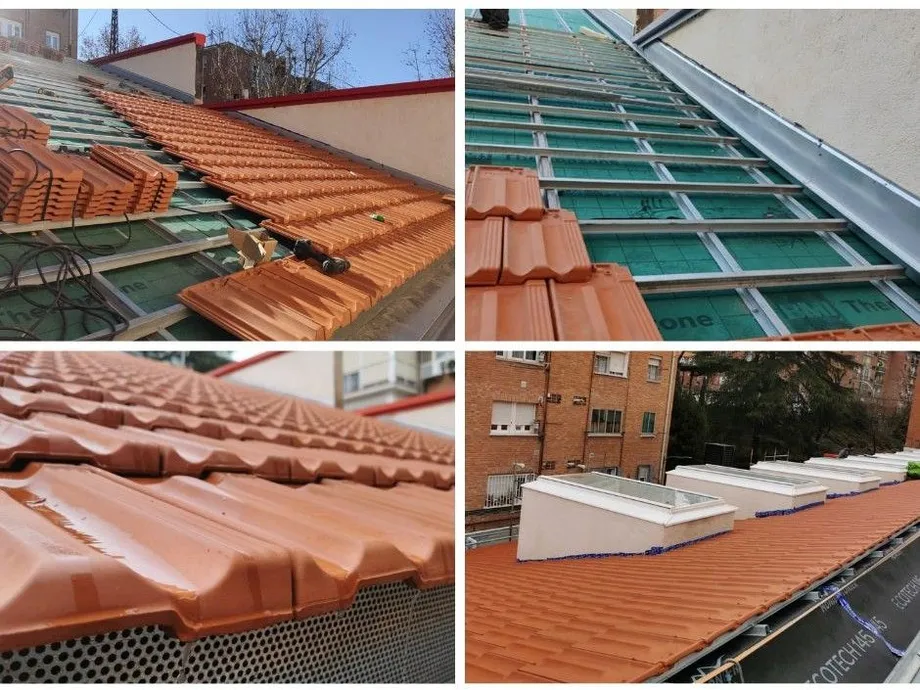 instalador del mes grupo palmira cubierta inclinada con sistema tectum